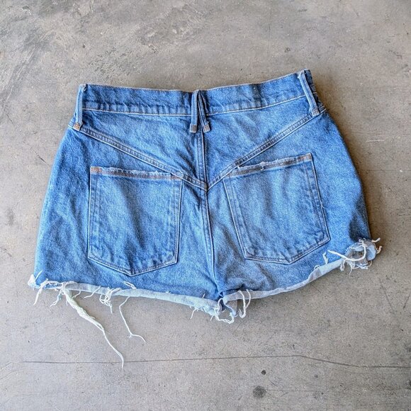 Good American Good '90s Denim Shorts size 4/27 - Picture 7 of 7